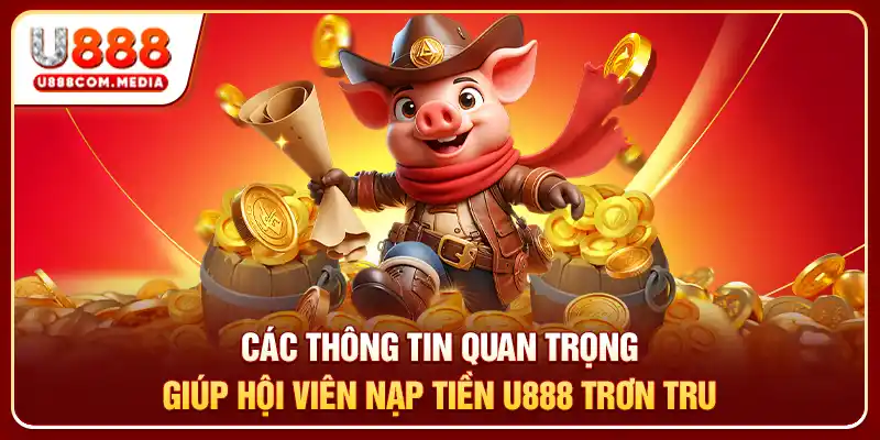 Nạp Tiền U888 Nhanh Chóng Với Nhiều Phương Thức Hỗ Trợ - PLAYLUMA88