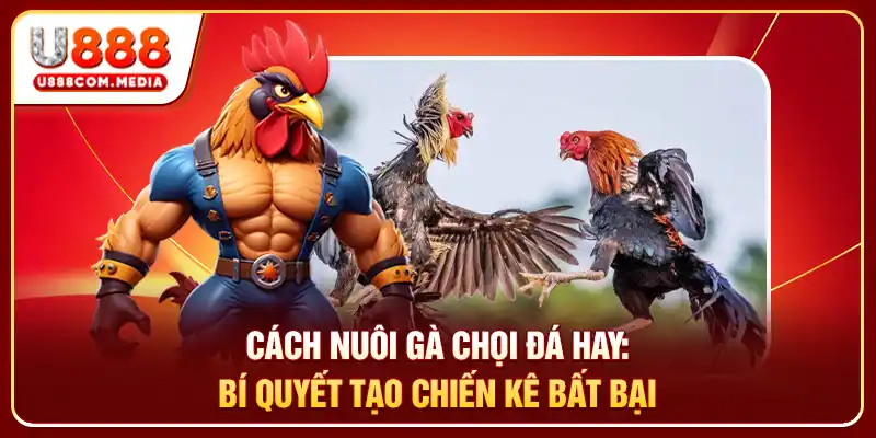 Cách Nuôi Gà Chọi Đá Hay: Bí Quyết Tạo Chiến Kê Bất Bại - PLAYLUMA88